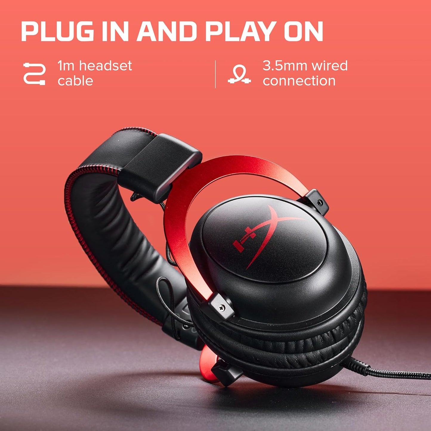 HyperX Cloud II Gaming Headset for PC & PS4 & Xbox One