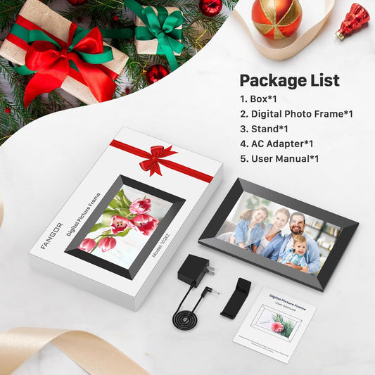 Uhale Digital Picture Frame WiFi 10.1 Inch with 32GB Storagee