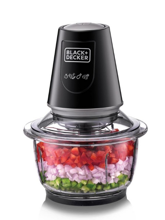 BLACK+DECKER Multi-Function Glass Chopper & Mincer