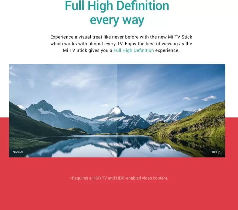 Xiaomi Mi USB TV Stick with Bluetooth Voice Remote Direct USB Smaller Yet More Powerful