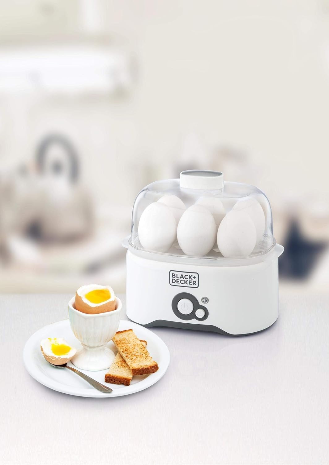 BLACK+DECKER Egg Cooker with 7-Egg Rack