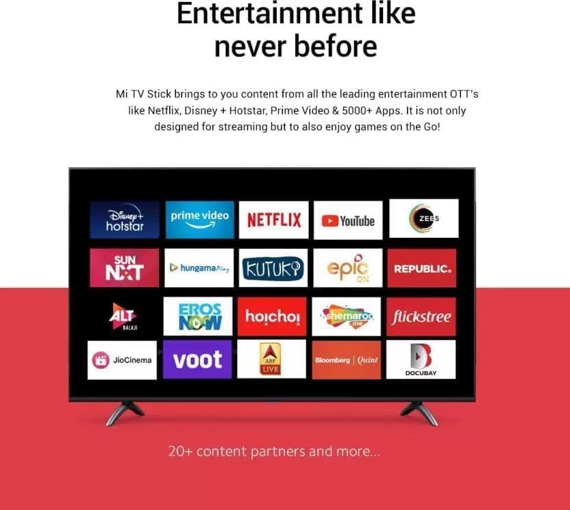 Xiaomi Mi USB TV Stick with Bluetooth Voice Remote Direct USB Smaller Yet More Powerful