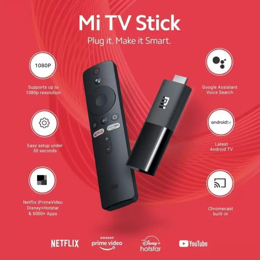 Xiaomi Mi USB TV Stick with Bluetooth Voice Remote Direct USB Smaller Yet More Powerful