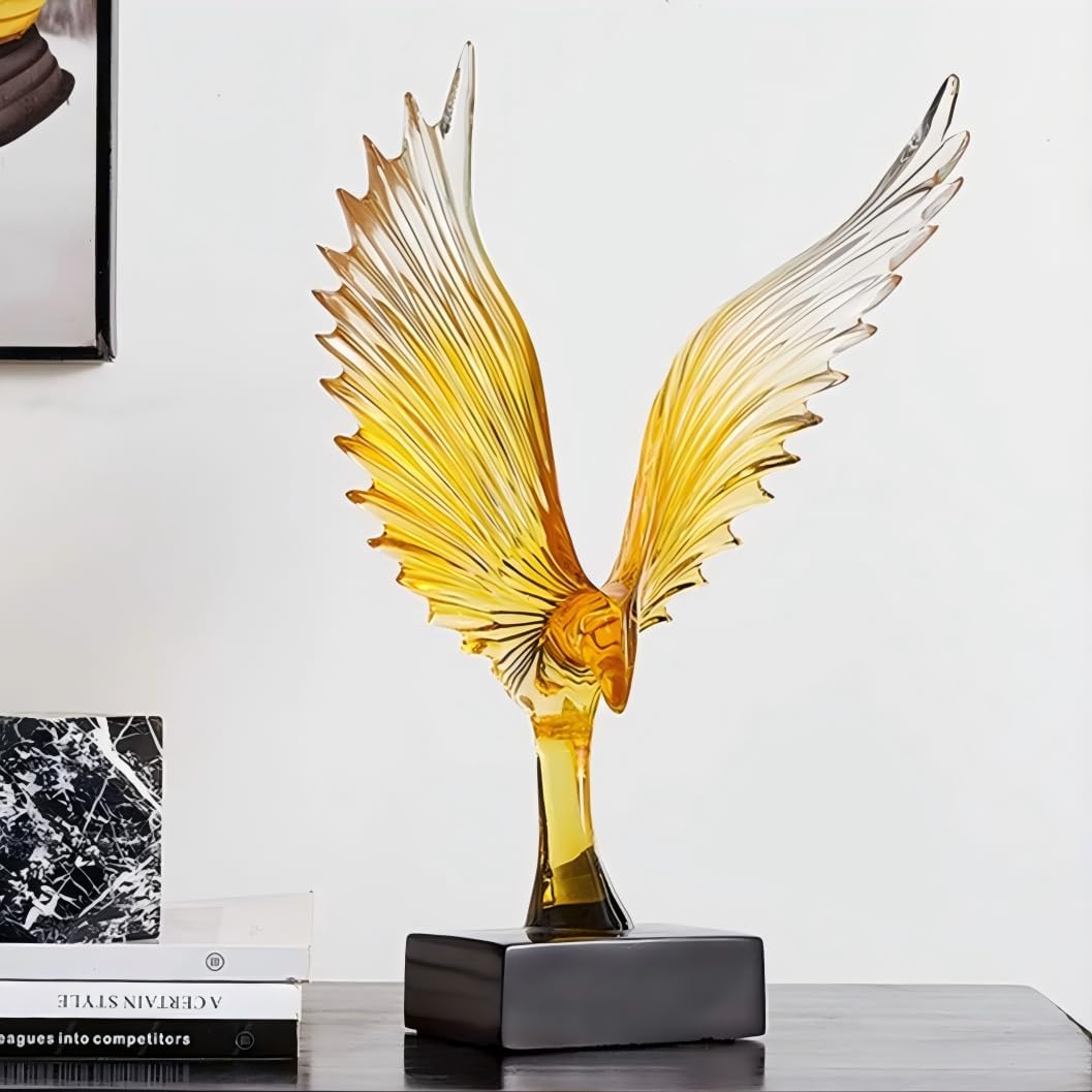 OMELPIS Resin Statue Creative Abstract Art Eagle