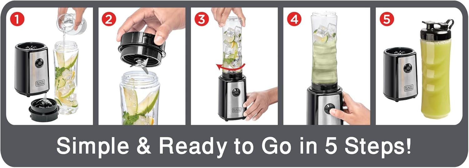 BLACK+DECKER Sports Blender/Smoothie Maker