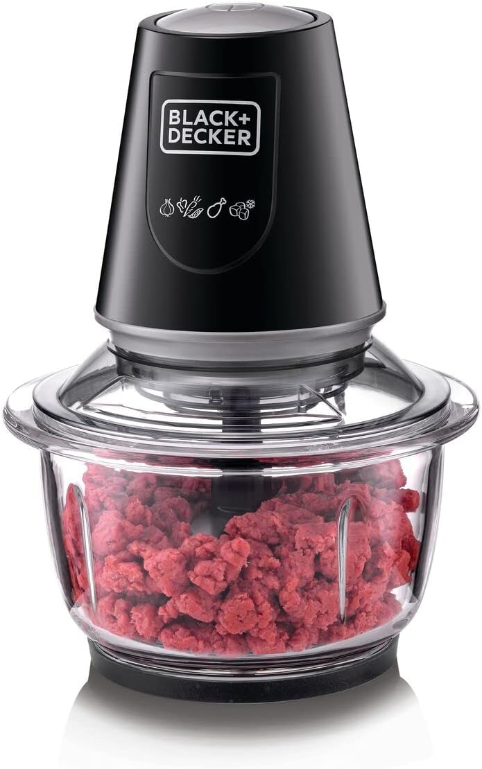 BLACK+DECKER Multi-Function Glass Chopper & Mincer