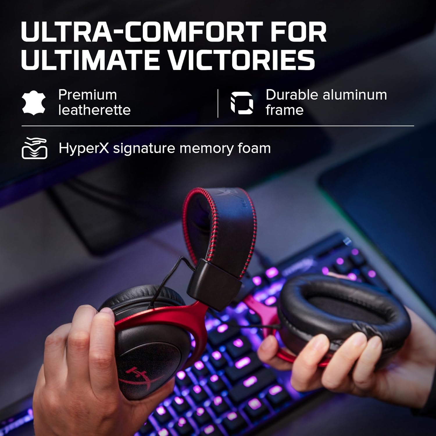 HyperX Cloud II Gaming Headset for PC & PS4 & Xbox One