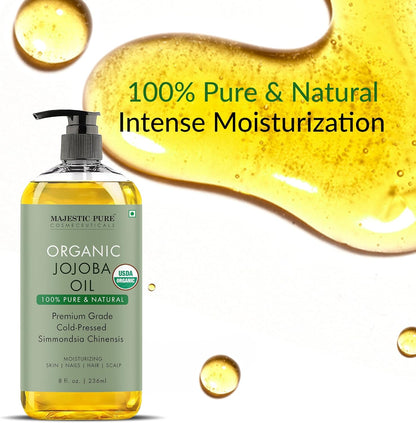 Majestic Pure Organic Jojoba Oil