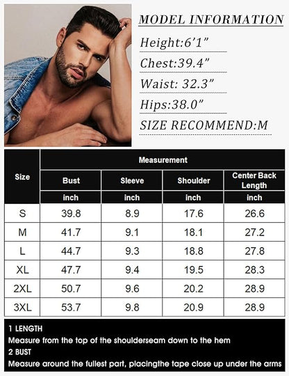 COOFANDY Men's Zipper Polo Shirt