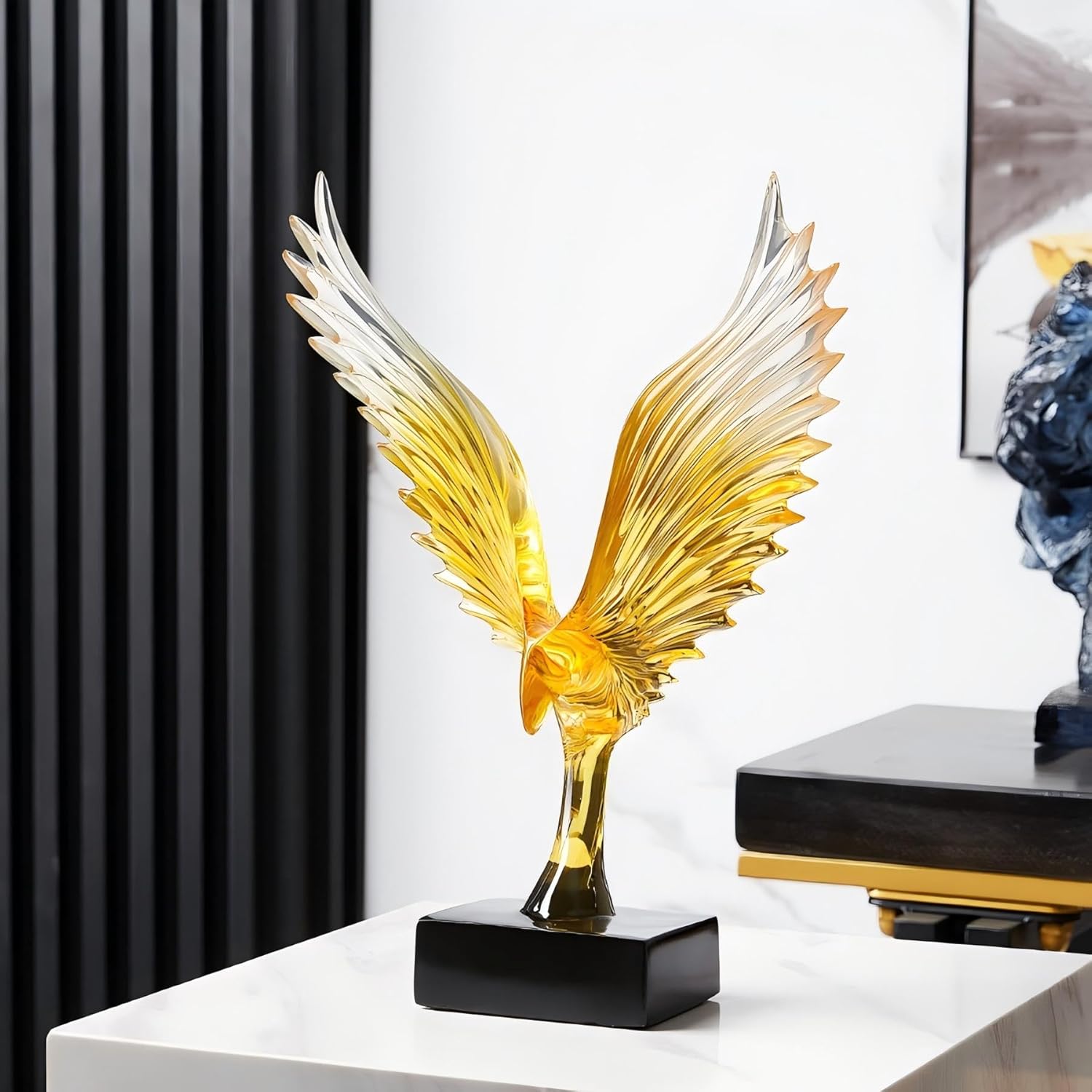 OMELPIS Resin Statue Creative Abstract Art Eagle