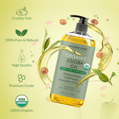 Majestic Pure Organic Jojoba Oil