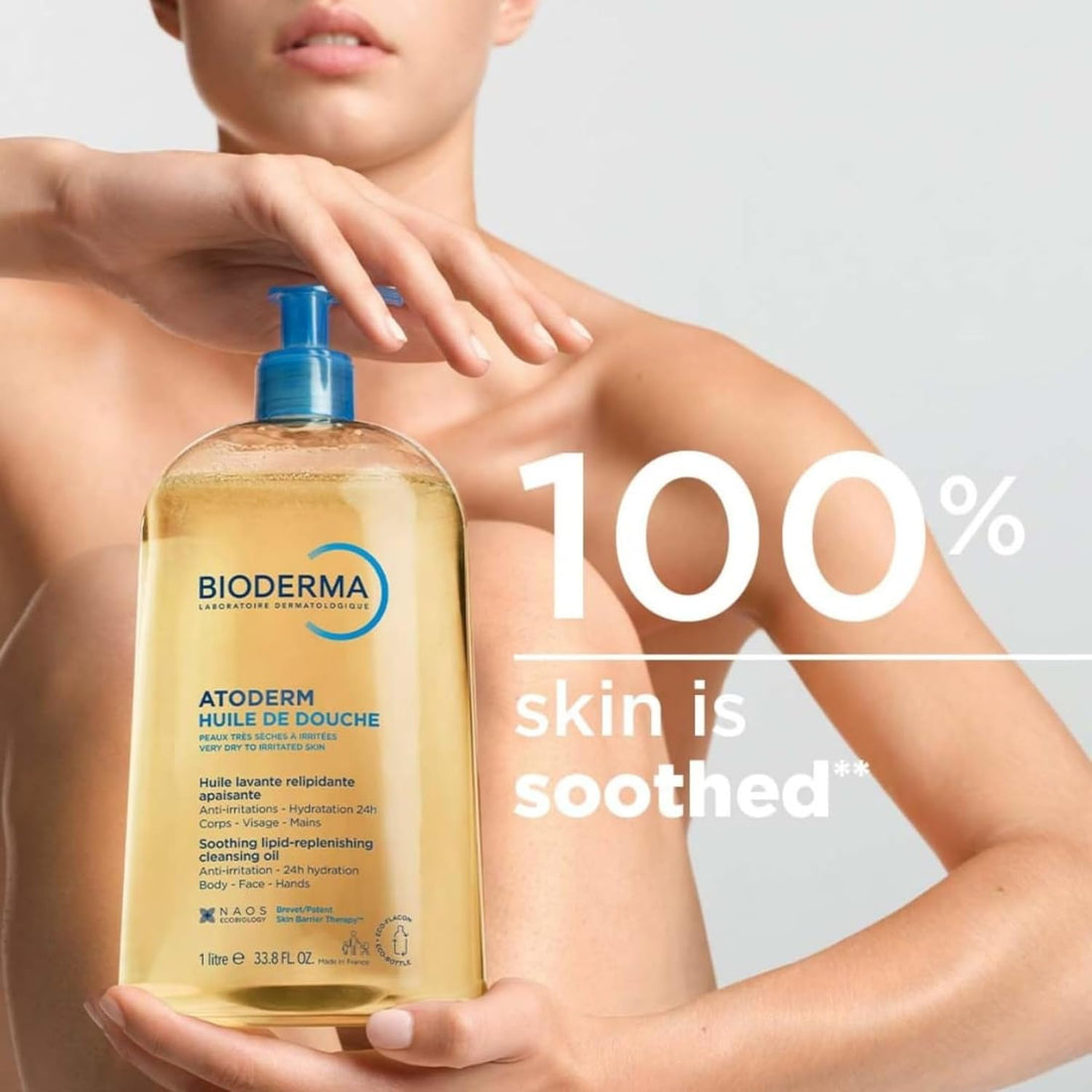 Bioderma Atoderm Huile De Douche for Dry to Very Dry Skin 1L