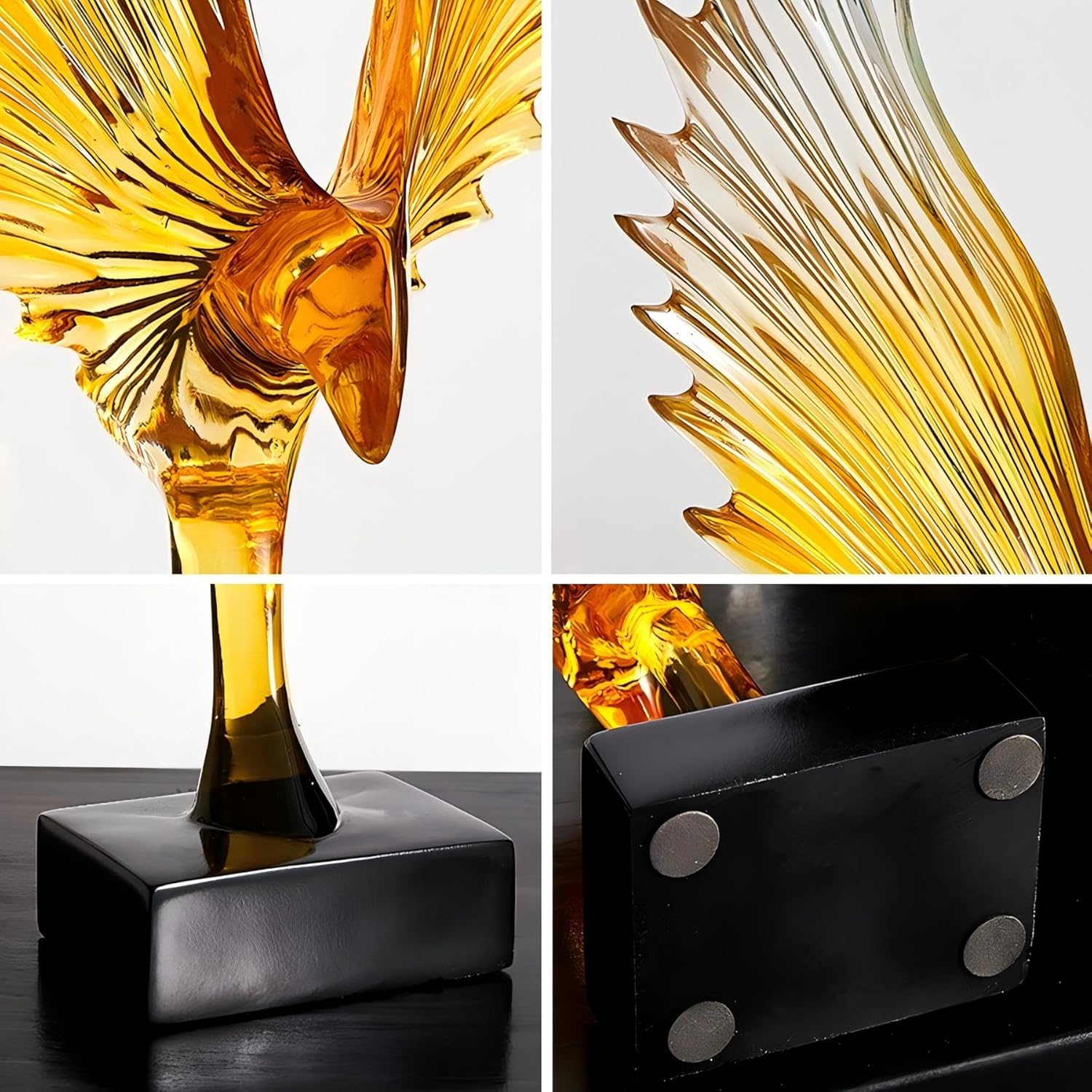 OMELPIS Resin Statue Creative Abstract Art Eagle