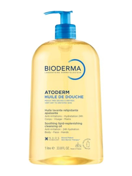 Bioderma Atoderm Huile De Douche for Dry to Very Dry Skin 1L