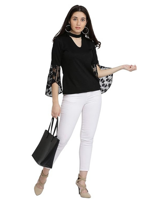 Miss Olive Women's Floral Slim Shirt