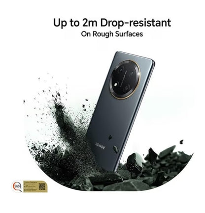 HONOR X9c 5G Dual SIM (12GB RAM, 256GB Storage) | 108MP Triple Camera | 6.78" AMOLED 120Hz Display | 6600mAh Battery | Android 14 (Titanium Black)
